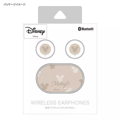 MICKEY MOUSE - Exclusive Patterned Wireless Stereo Earphones DNG-75A | Disney Japan