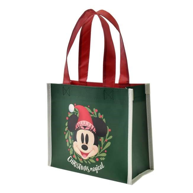 CHRISTMAS BAG - Mickey & Minnie Bicolor Shopping Bag/Eco Bag (S) | Disney Japan