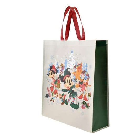 CHRISTMAS BAG - Mickey & Friends Shopping Bag/Eco Bag (L) | Disney Japan