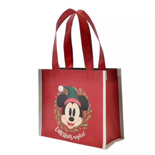 CHRISTMAS BAG - Mickey & Minnie Bicolor Shopping Bag/Eco Bag (S) | Disney Japan