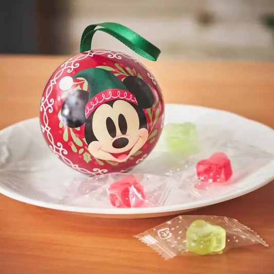 CHRISTMAS BALL - Mickey & Minnie Candies in a Tin | Disney Japan