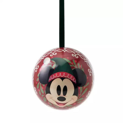 CHRISTMAS BALL - Mickey & Minnie Candies in a Tin | Disney Japan