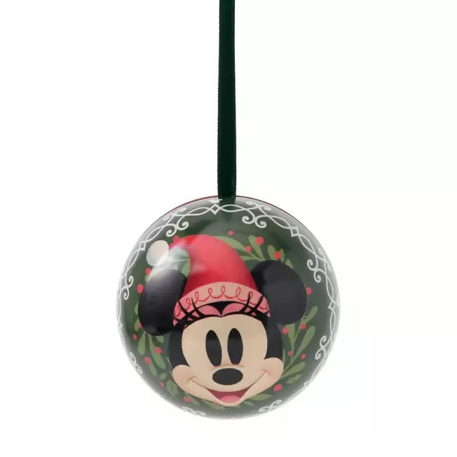 CHRISTMAS BALL - Mickey & Minnie Candies in a Tin | Disney Japan