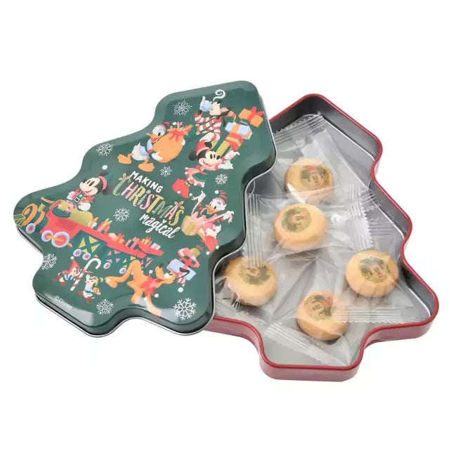 MAGICAL CHRISTMAS - Mickey & Friends Cookies in a Tin | Disney Japan