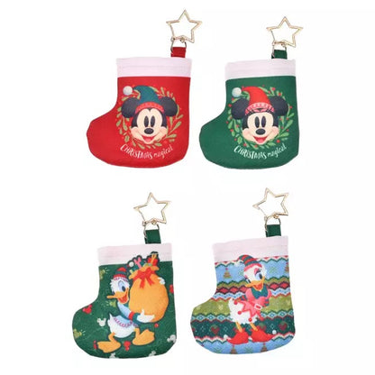 CHRISTMAS SOCK - Mickey & Friends Christmas Sock Secret Keychain | Disney Japan