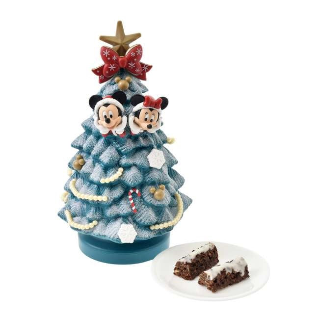 CHRISTMAS TREE - Mickey & Minnie Crunch Chocolate Sweets & Case | Disney Japan