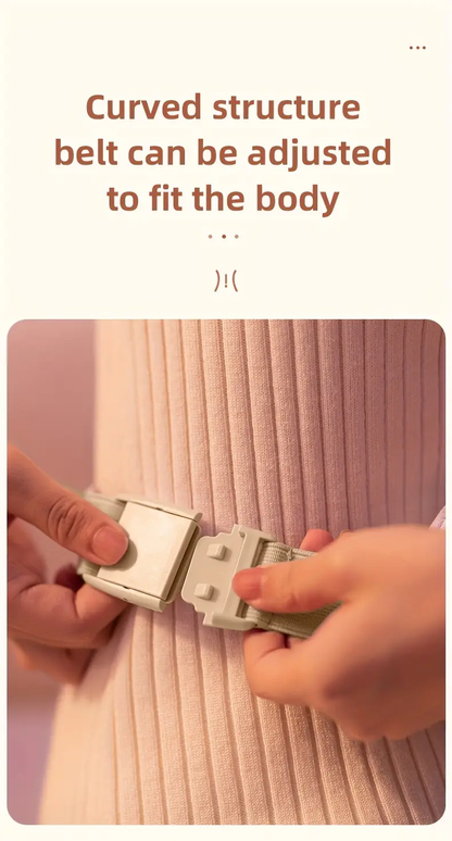 COZY HUG - Cute USB Rechargeable Heating Belt with 5 Temperature Settings & Massage