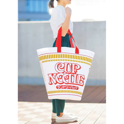 CUP NOODLES - Nissin Cup Noodles Big Tote Bag, Extra Large