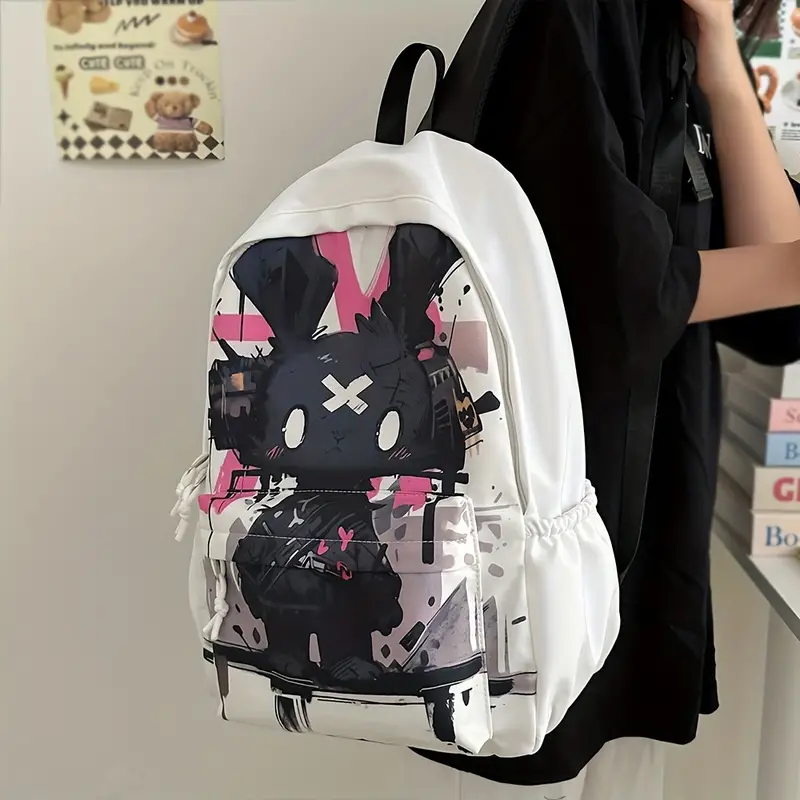 HARAJUKU - Graffiti Backpack, Lightweight, Spacious, and Street-Ready