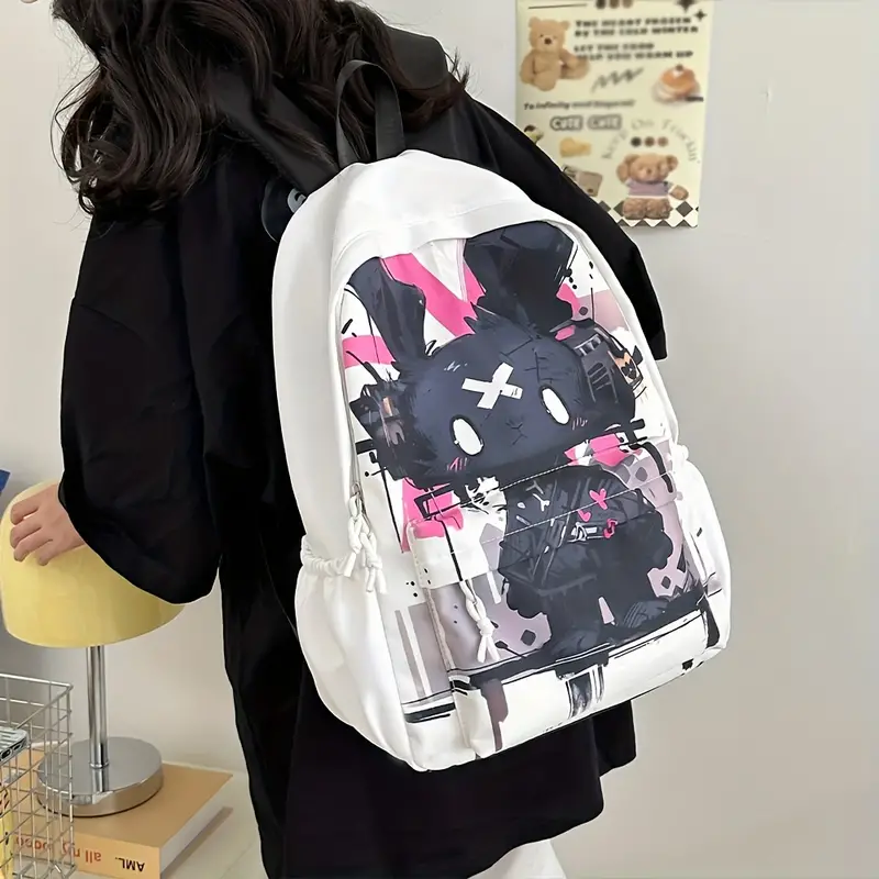 HARAJUKU - Graffiti Backpack, Lightweight, Spacious, and Street-Ready