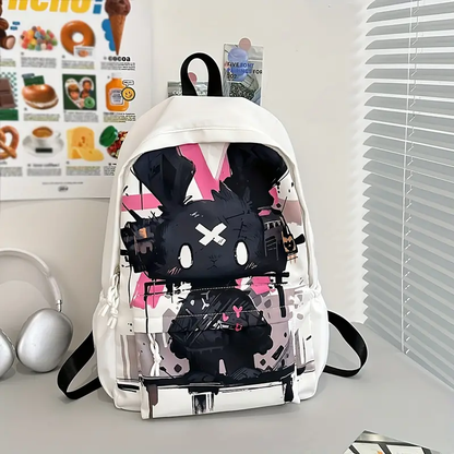 HARAJUKU - Graffiti Backpack, Lightweight, Spacious, and Street-Ready