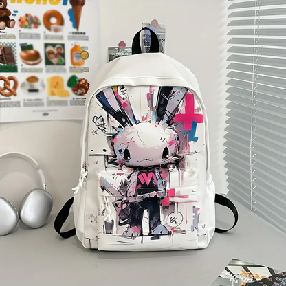 HARAJUKU - Graffiti Backpack, Lightweight, Spacious, and Street-Ready