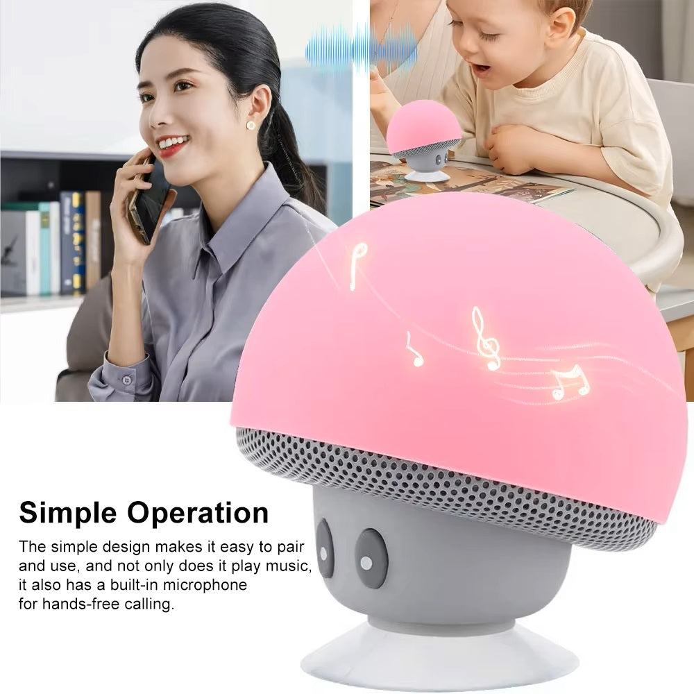 MUSHROOM - Mini Wireless-Bluetooth Portable Speaker