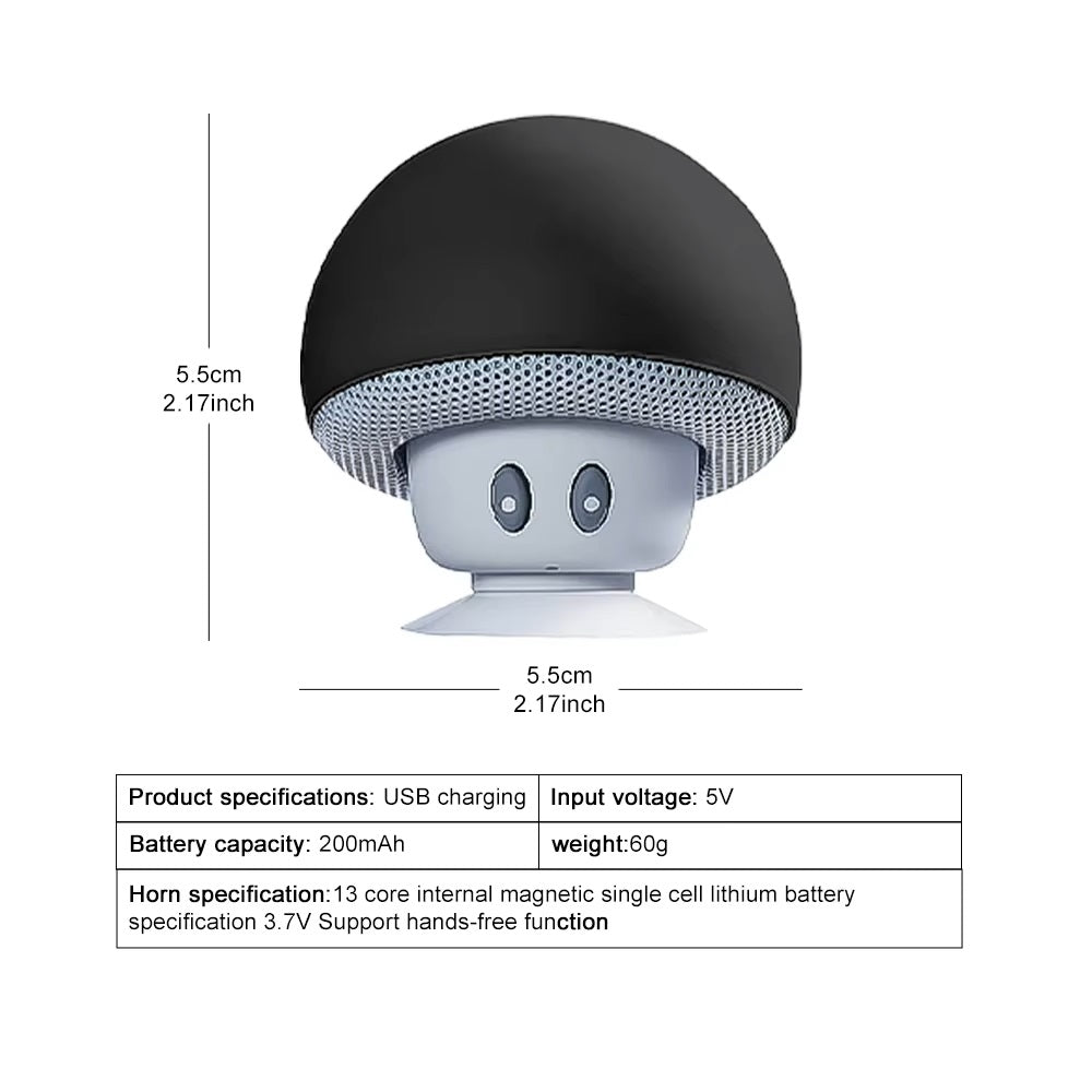 MUSHROOM - Mini Wireless-Bluetooth Portable Speaker