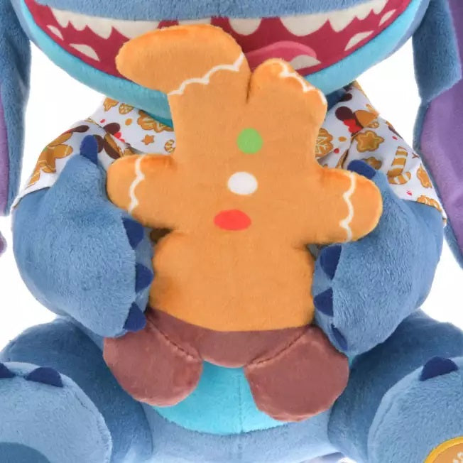 STITCH - Plushie Gingerbread Cookie Disney Stitch Attacks Snacks | Disney Japan